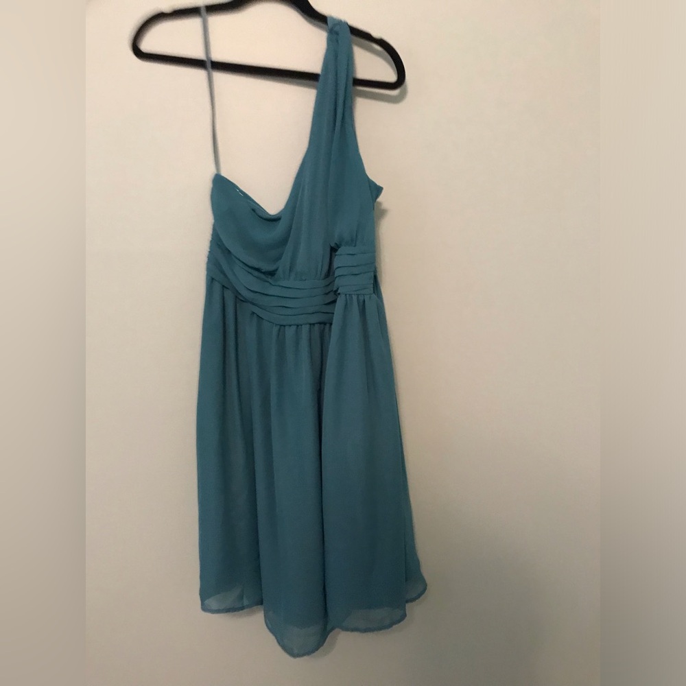 Tevolio Green One Shoulder Dress Size 18W